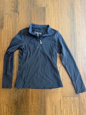 Lemieux youth 11-12yrs navy base layer Sunshirt new